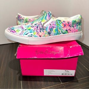 Lilly Pulitzer Julie sneakers. New in box.